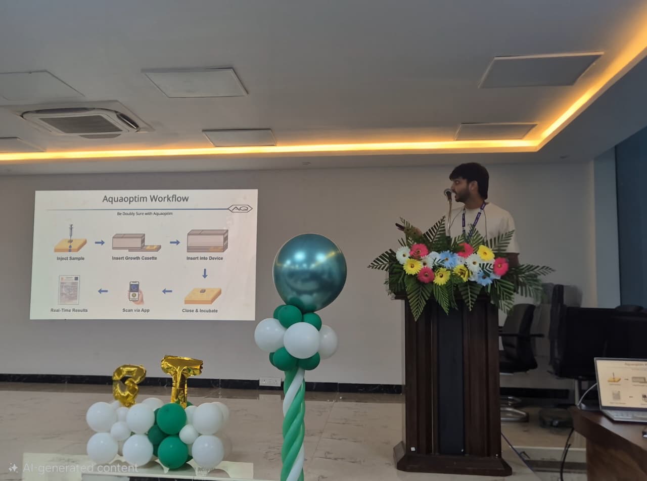 Presenting AquaOptim at FIBT 2026